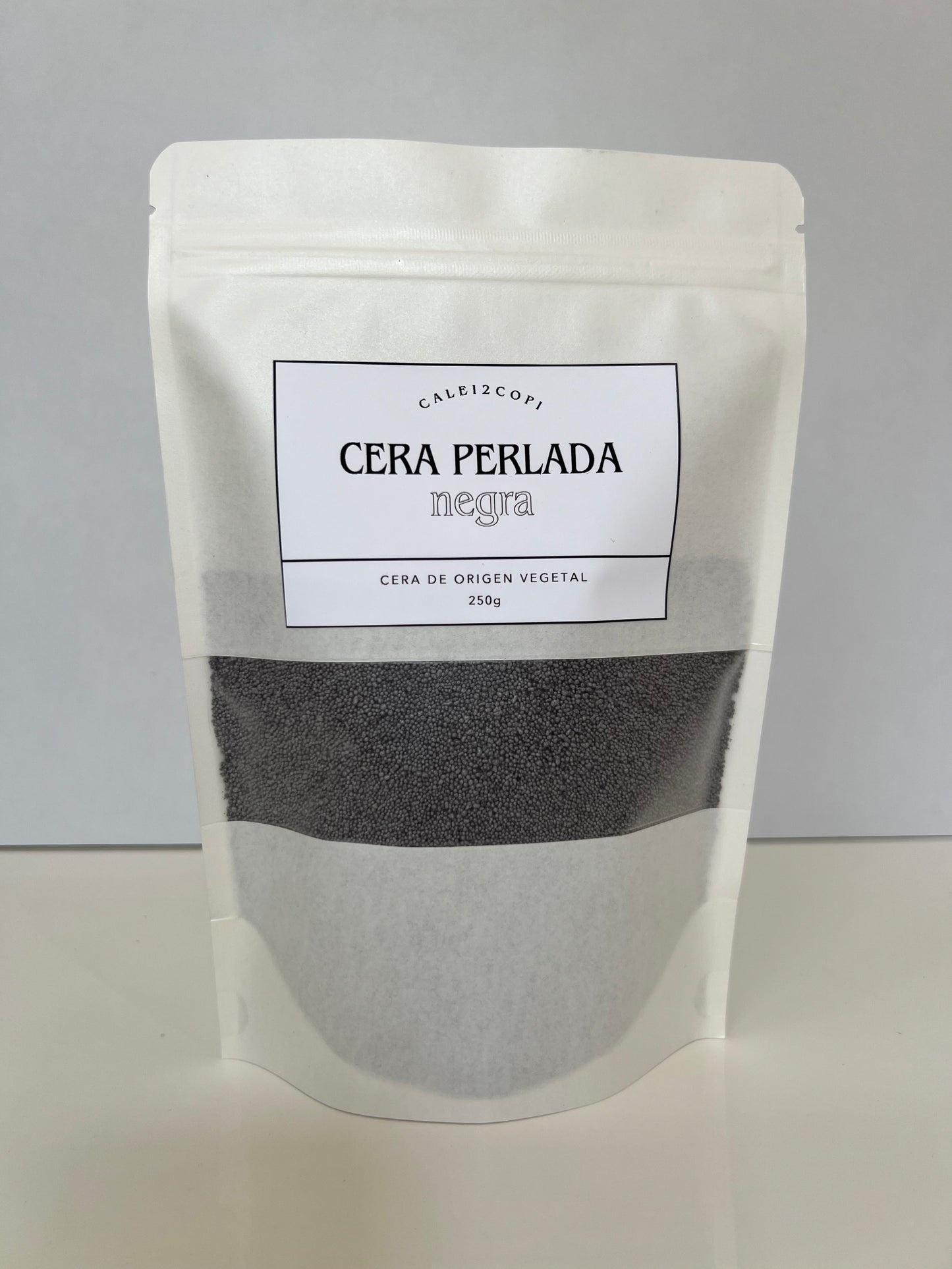 Cera perlada negra - 250g