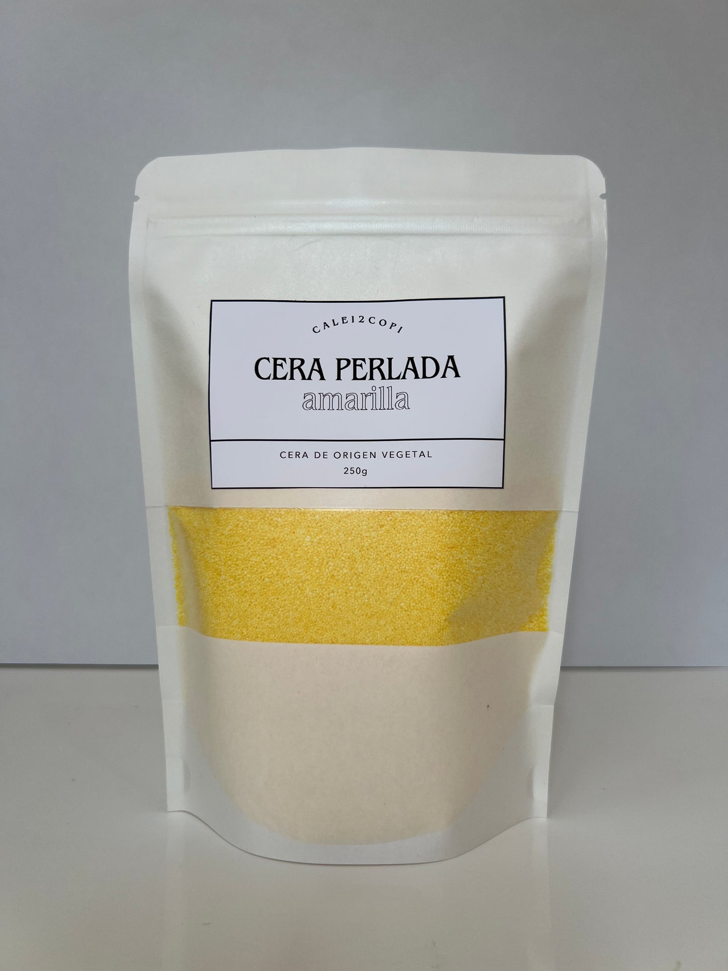 Cera perlada amarilla - 250g