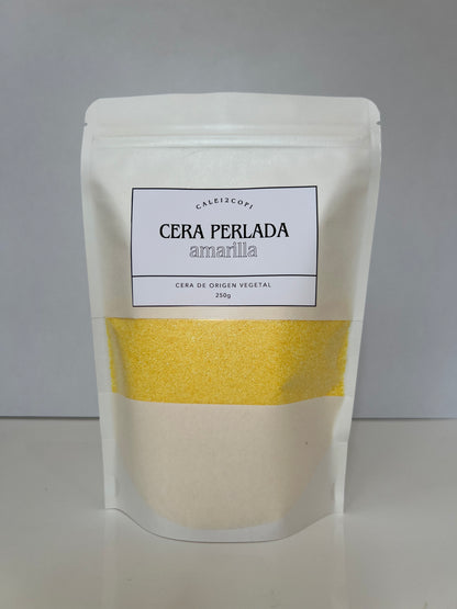 Cera perlada amarilla - 250g